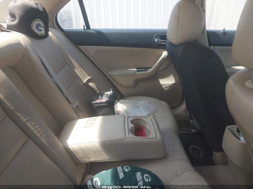 2005 Acura Tsx VIN: JH4CL96875C031000 Lot: 43178274