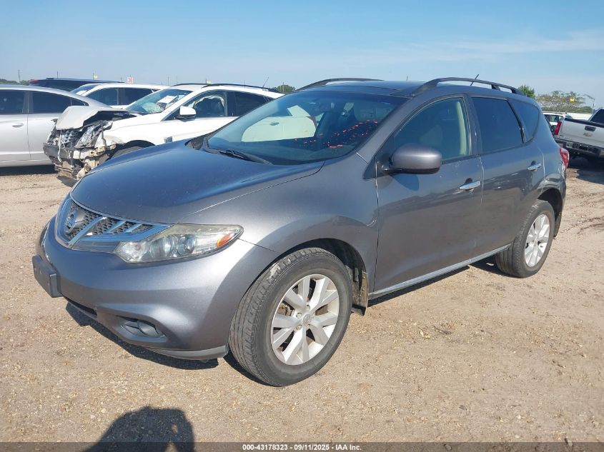 2013 Nissan Murano Le/S/Sl/Sv JN8AZ1MW7DW308952 photo #3