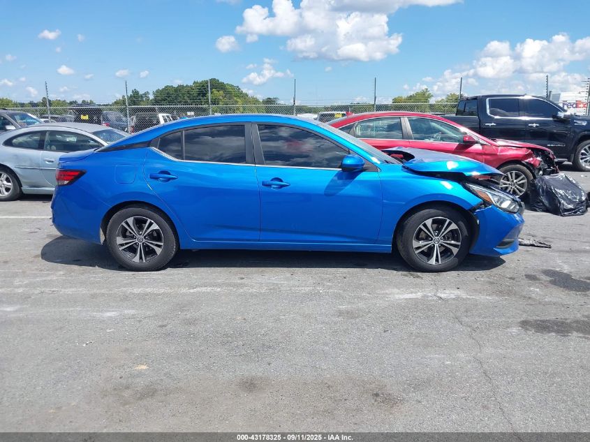 2021 Nissan Sentra Sv Xtronic Cvt VIN: 3N1AB8CV9MY247553 Lot: 43178325