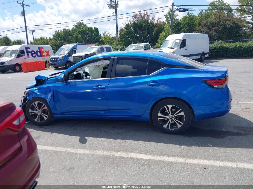 2021 Nissan Sentra Sv Xtronic Cvt VIN: 3N1AB8CV9MY247553 Lot: 43178325
