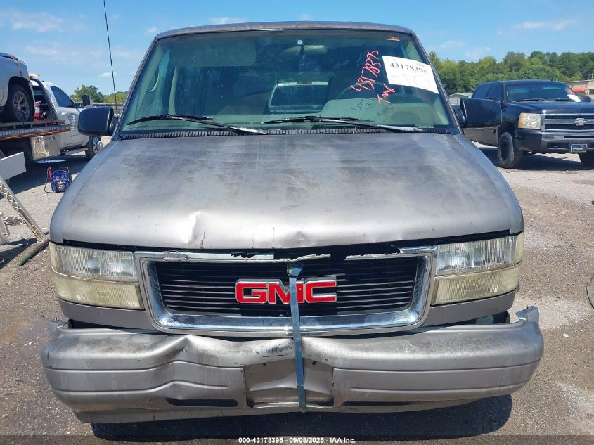 1995 GMC Safari Xt VIN: 1GKDM19W4SB505988 Lot: 43178395