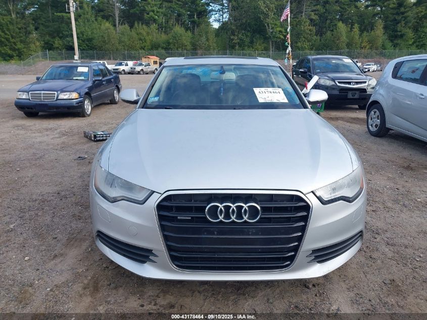 2012 Audi A6 3.0 Premium VIN: WAUBGAFC7CN006135 Lot: 43178464