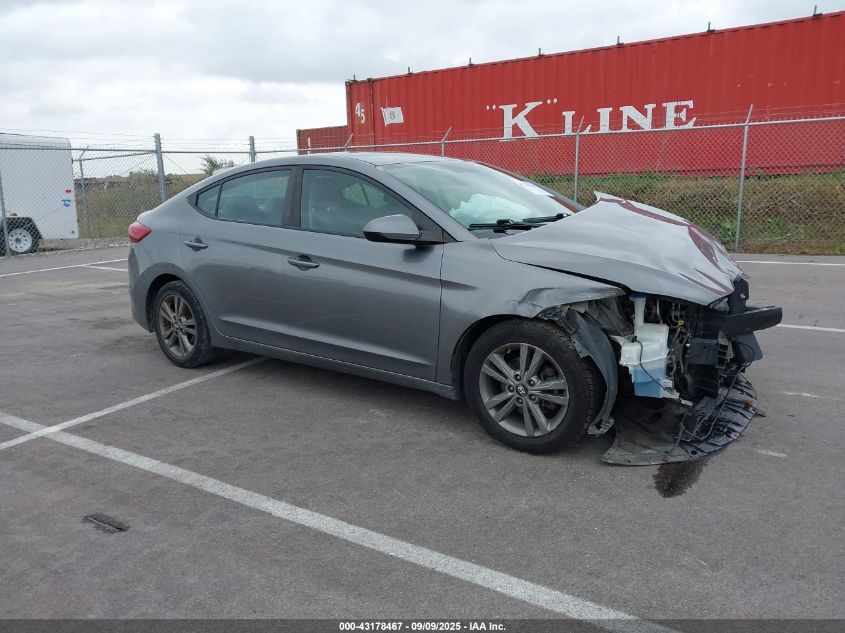 2018 Hyundai Elantra Sel VIN: 5NPD84LF6JH243186 Lot: 43178467