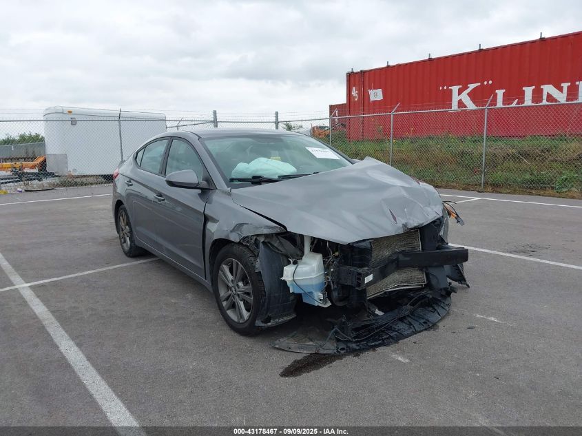 2018 Hyundai Elantra Sel VIN: 5NPD84LF6JH243186 Lot: 43178467