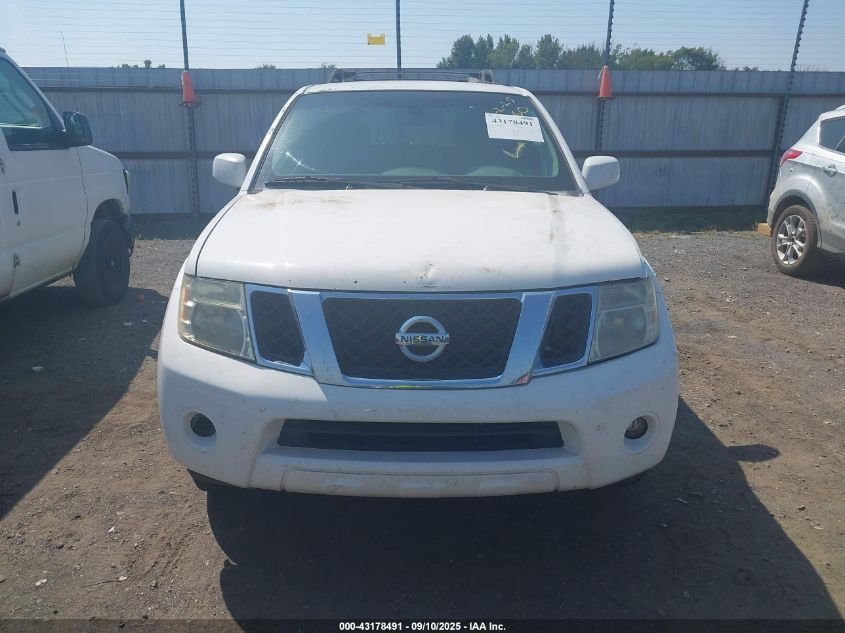 2008 Nissan Pathfinder VIN: 5N1AR1HU38C638661 Lot: 43178491