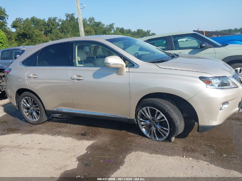 2013 Lexus Rx 450H VIN: JTJZB1BA6D2409754 Lot: 43178556