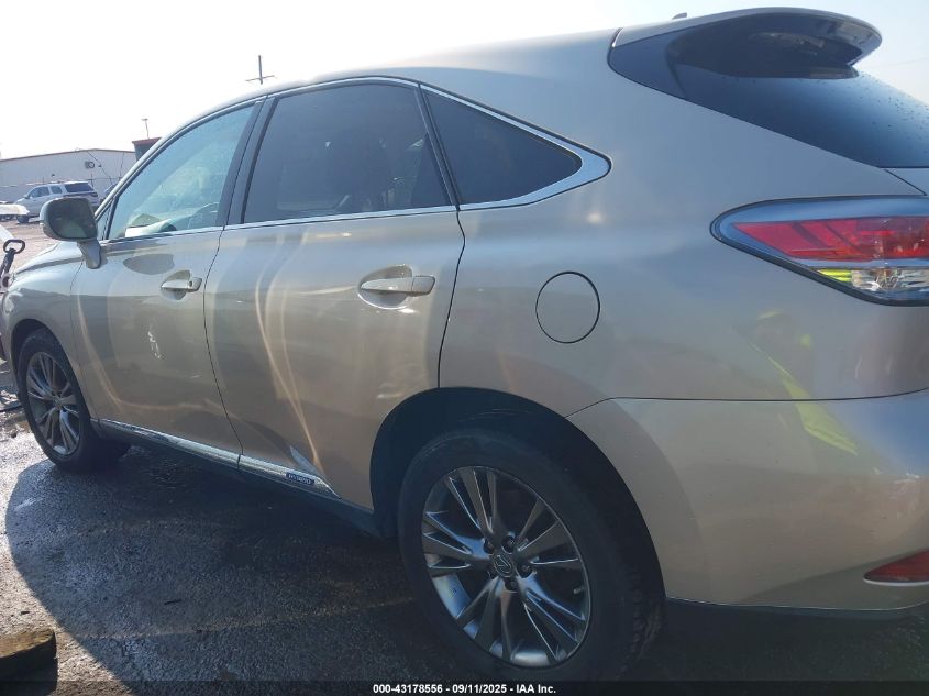 2013 Lexus Rx 450H VIN: JTJZB1BA6D2409754 Lot: 43178556