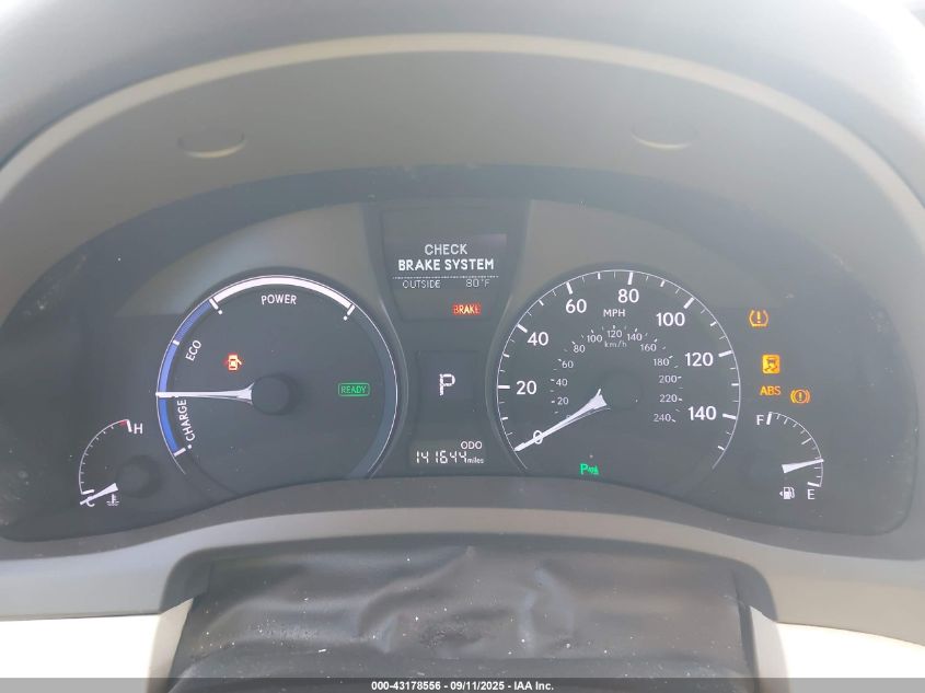 2013 Lexus Rx 450H VIN: JTJZB1BA6D2409754 Lot: 43178556