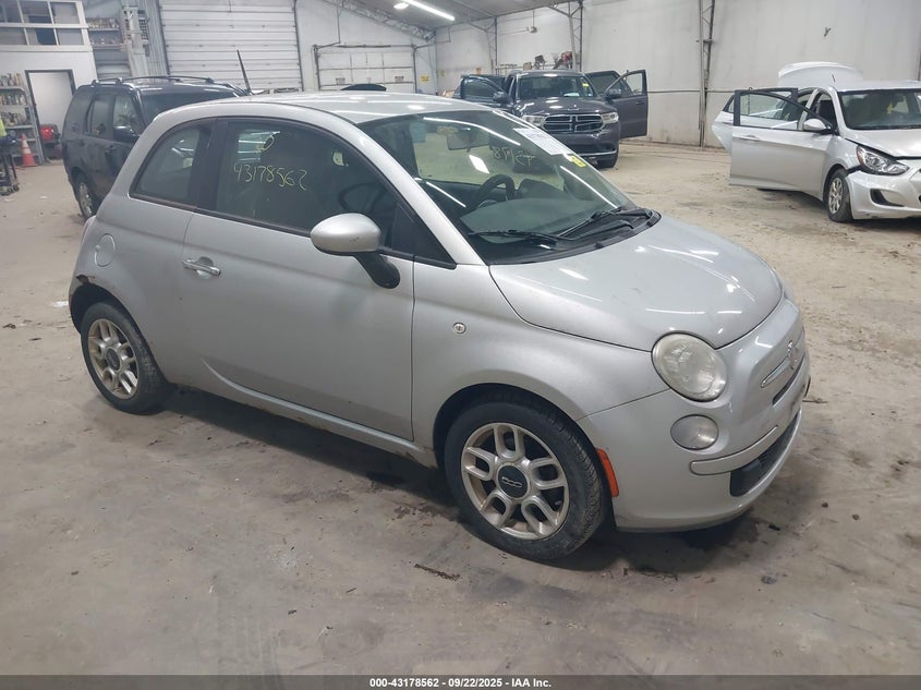 3C3CFFAR7CT123947 2012 Fiat 500 Pop auction photo 1