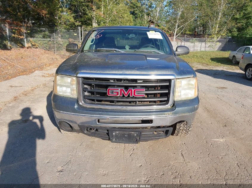 2009 GMC Sierra 1500 Sl VIN: 3GTEK13C79G145122 Lot: 43178578