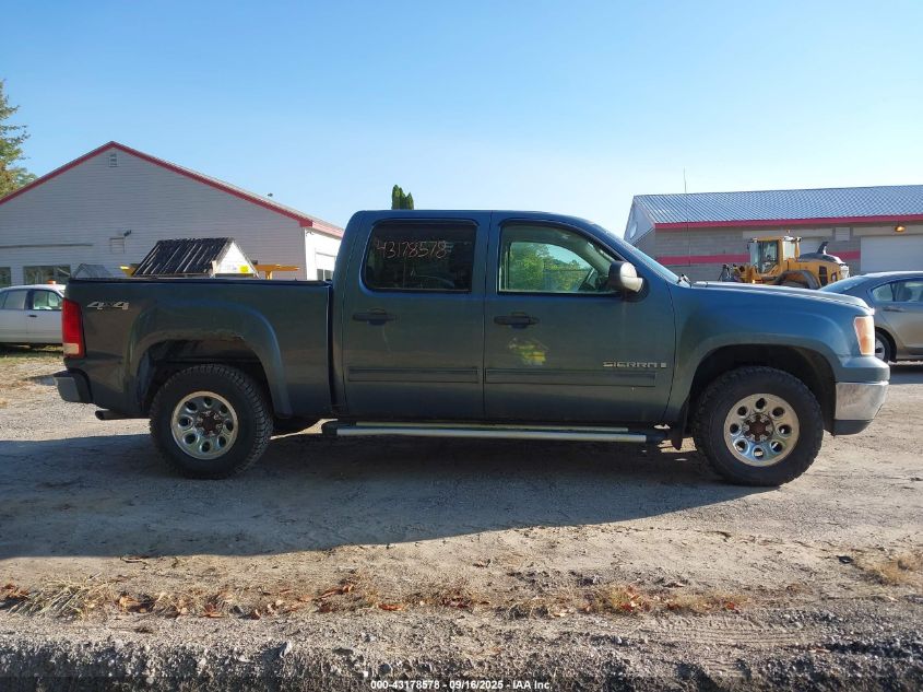 2009 GMC Sierra 1500 Sl VIN: 3GTEK13C79G145122 Lot: 43178578