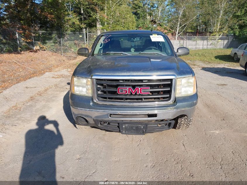 2009 GMC Sierra 1500 Sl VIN: 3GTEK13C79G145122 Lot: 43178578