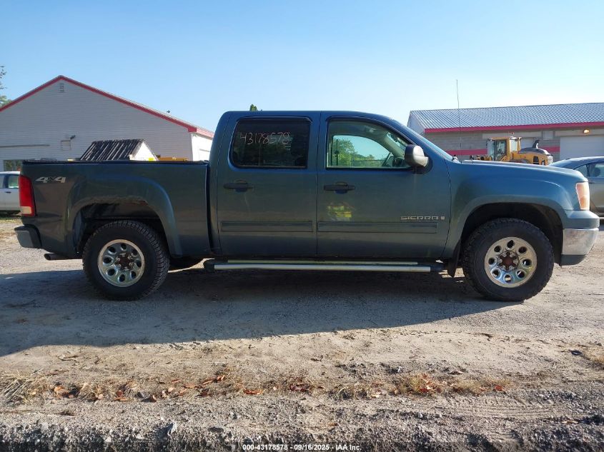 2009 GMC Sierra 1500 Sl VIN: 3GTEK13C79G145122 Lot: 43178578