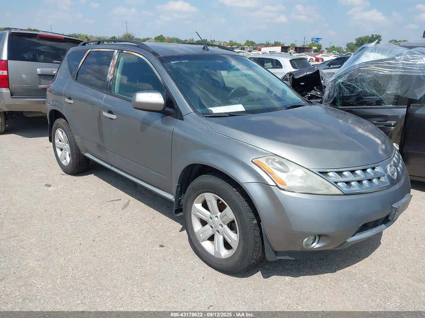 JN8AZ08W17W627014 2007 Nissan Murano Sl auction photo 1