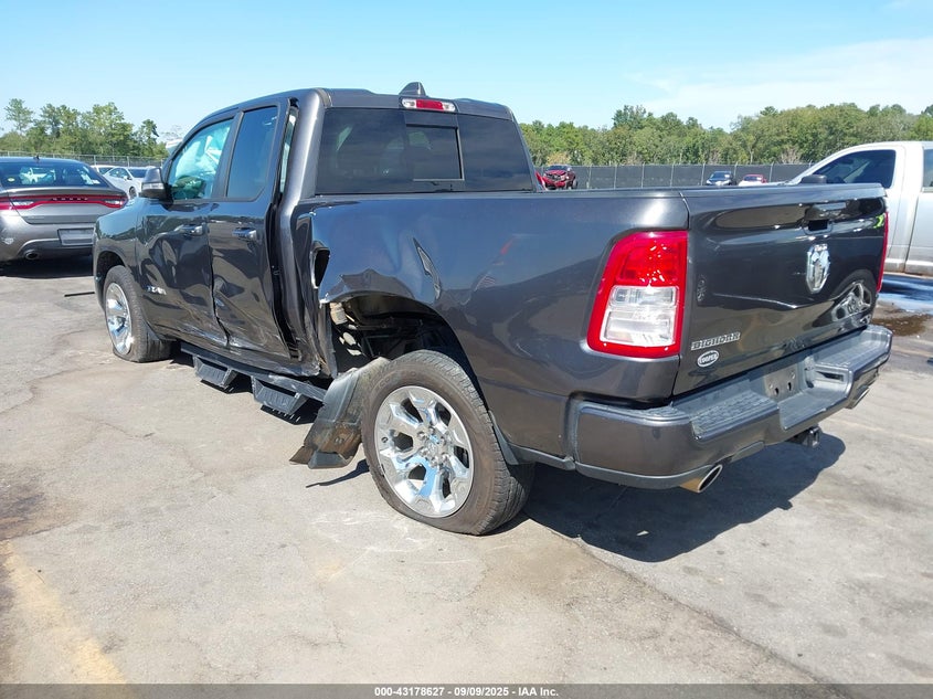 2019 RAM 1500 BIG HORN/LONE STAR  4X2 6'4 BOX - 1C6RREBT1KN913154