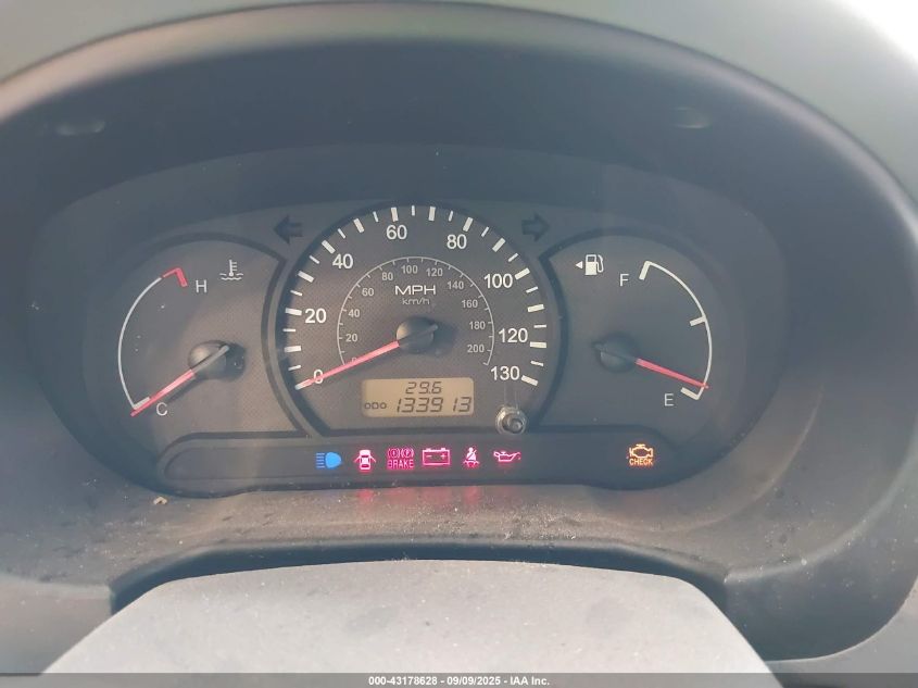 2004 Hyundai Accent VIN: KMHCF35C74U310141 Lot: 43178628