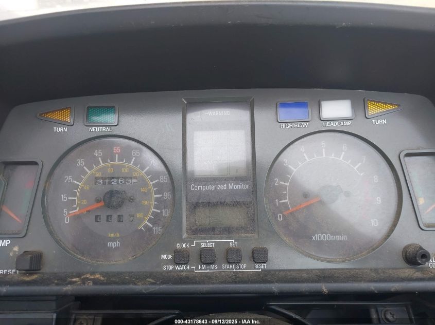 1992 Yamaha Xvz13 D VIN: JYA1NLE08NA045166 Lot: 43361567