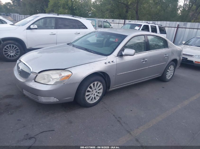2006 Buick Lucerne Cx silver sedan gasoline 1G4HP57296U157901 photo #3
