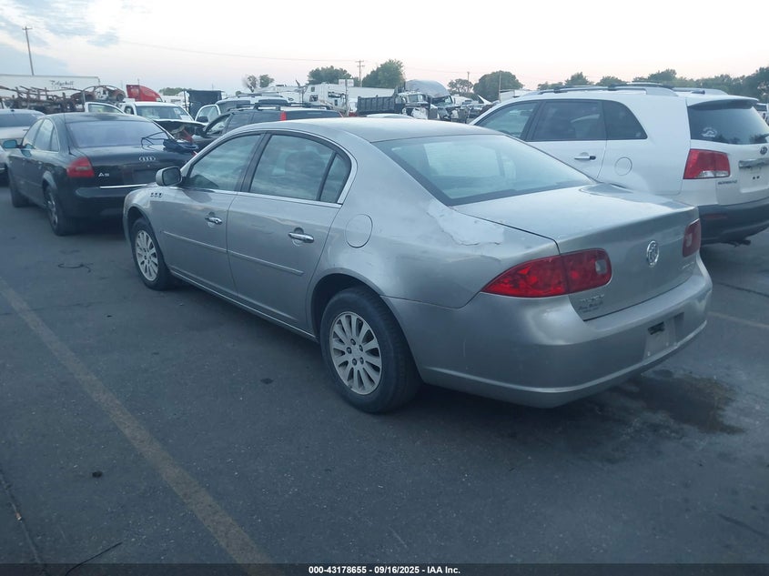 2006 Buick Lucerne Cx silver sedan gasoline 1G4HP57296U157901 photo #4