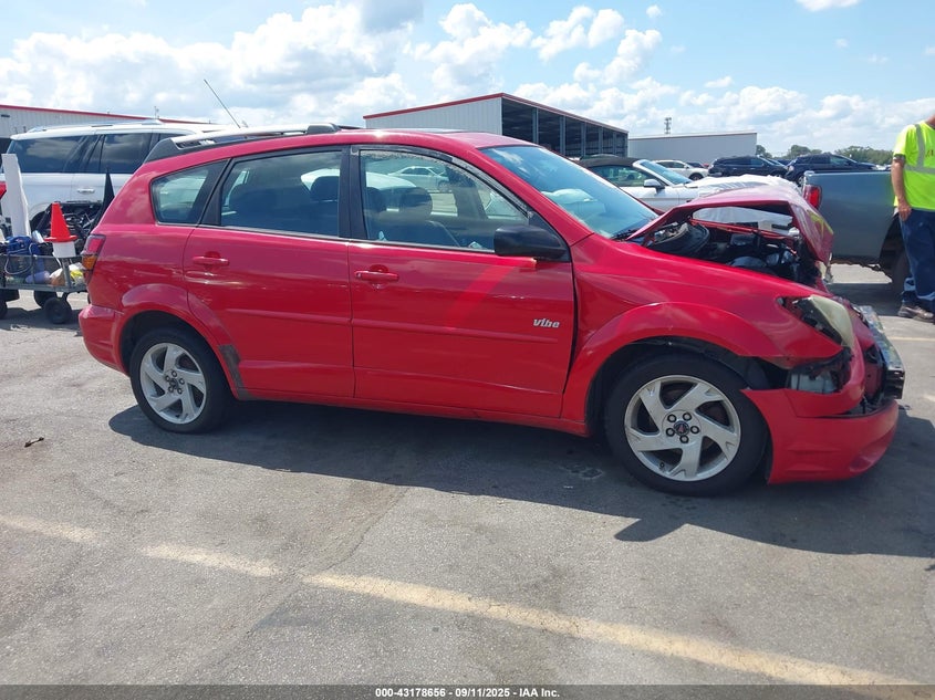 2004 Pontiac Vibe VIN: 5Y2SL62834Z437322 Lot: 43178656