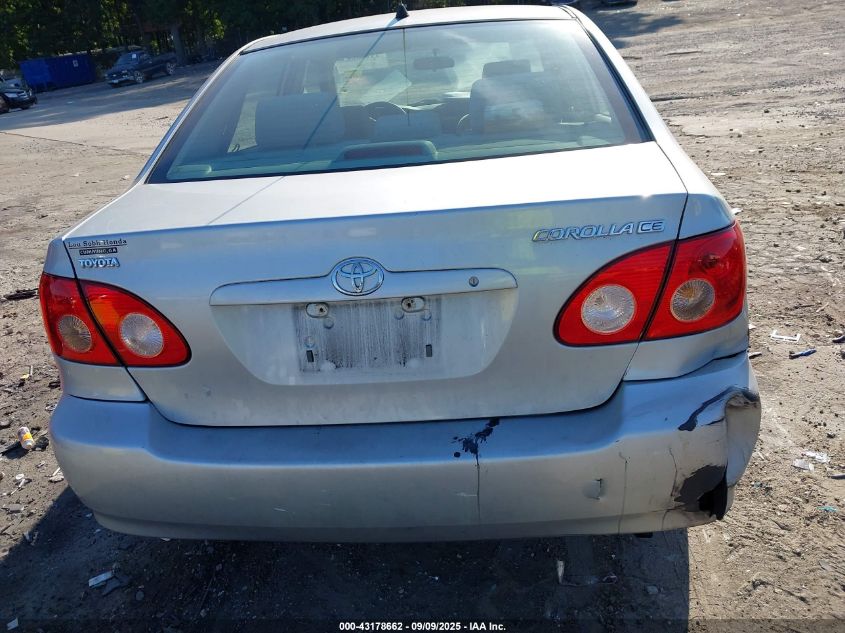 2008 Toyota Corolla Ce VIN: 1NXBR32E68Z969858 Lot: 43178662
