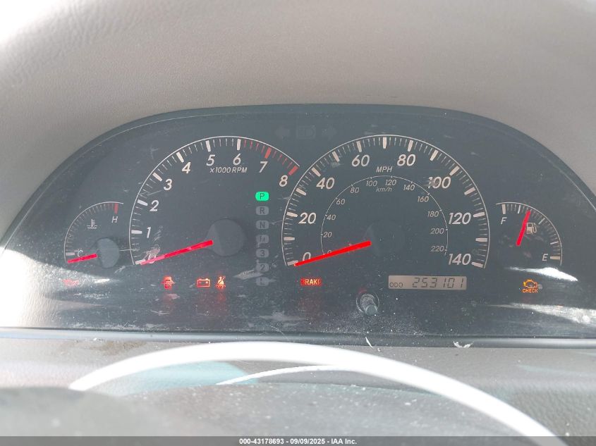 2005 Toyota Camry Le VIN: 4T1BE32K25U599070 Lot: 43178693