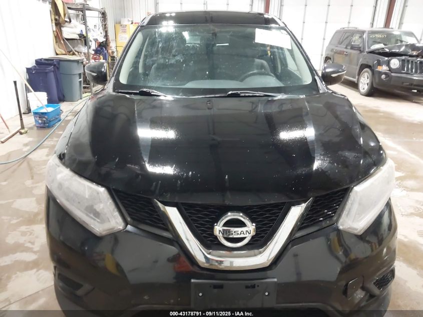 2015 Nissan Rogue S VIN: KNMAT2MV4FP579538 Lot: 43178791