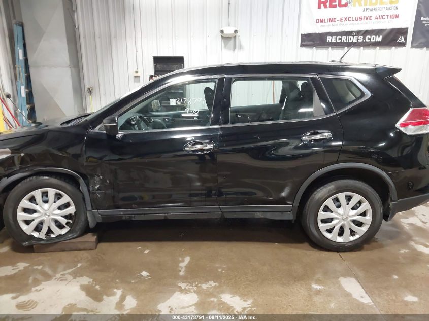 2015 Nissan Rogue S VIN: KNMAT2MV4FP579538 Lot: 43178791