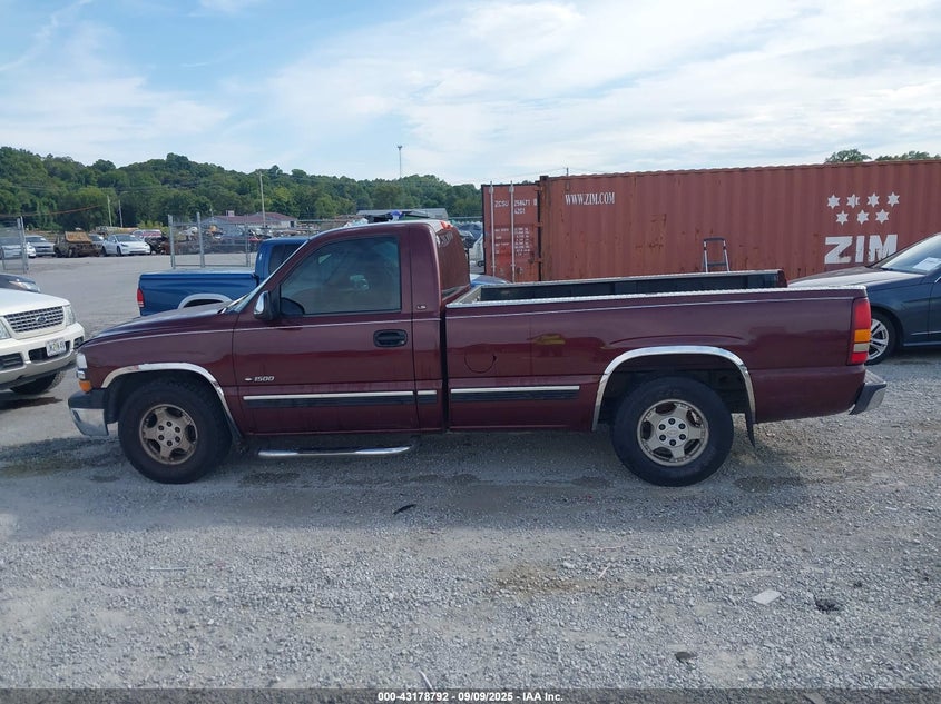 1999 Chevrolet Silverado 1500 Ls VIN: 1GCEC14T8XE116910 Lot: 43178792