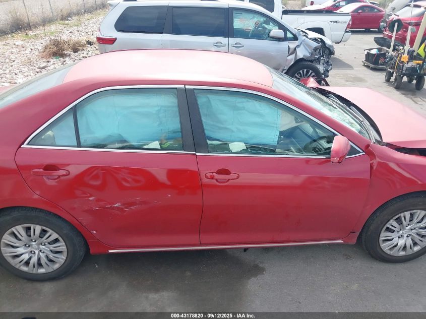 2012 Toyota Camry Le VIN: 4T4BF1FK3CR201668 Lot: 43178820