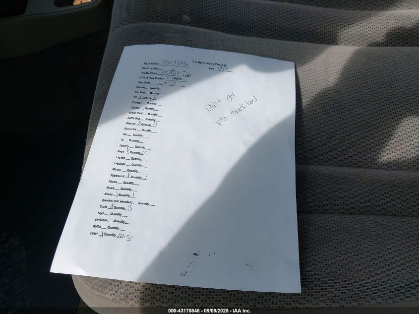 2004 Dodge Dakota Quad Slt VIN: 1D7HL48K24S701212 Lot: 43178846