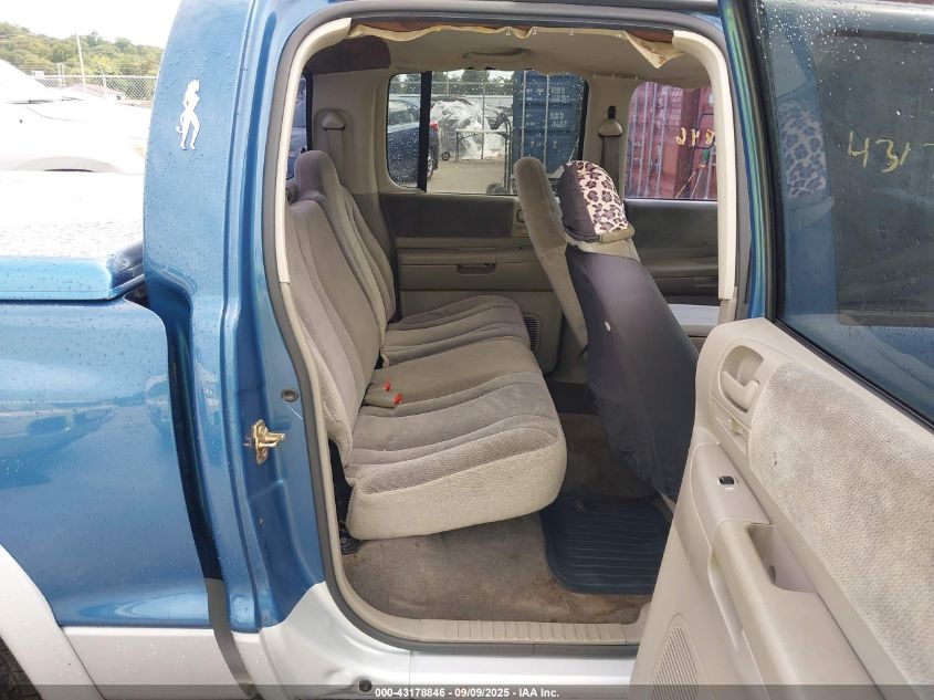 2004 Dodge Dakota Quad Slt VIN: 1D7HL48K24S701212 Lot: 43178846