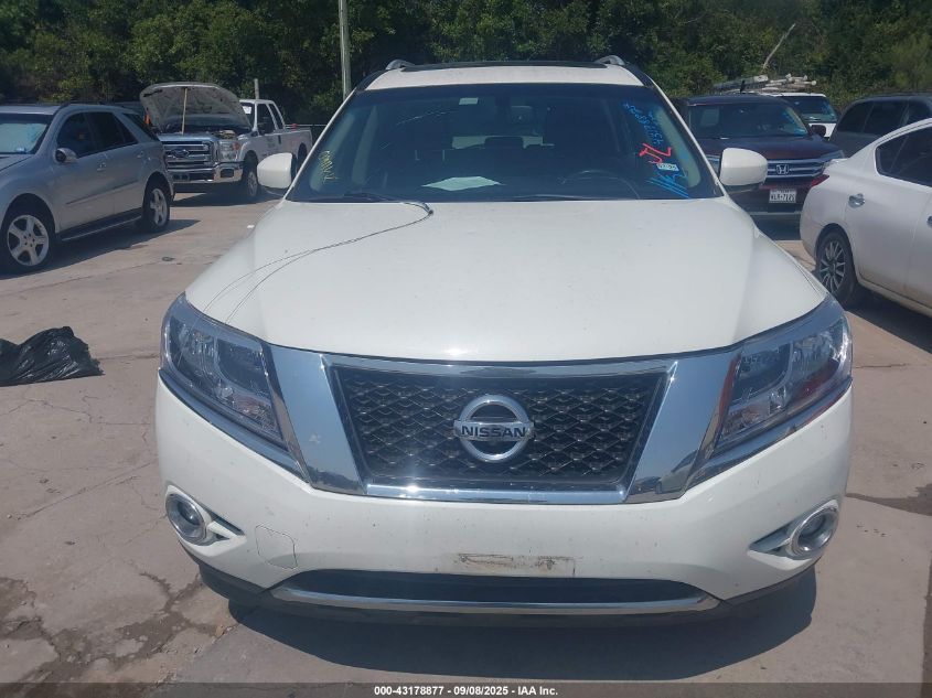 2015 Nissan Pathfinder Platinum VIN: 5N1AR2MN9FC607349 Lot: 43178877