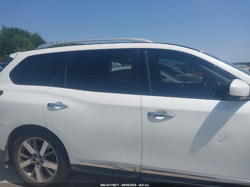 2015 Nissan Pathfinder Platinum VIN: 5N1AR2MN9FC607349 Lot: 43178877