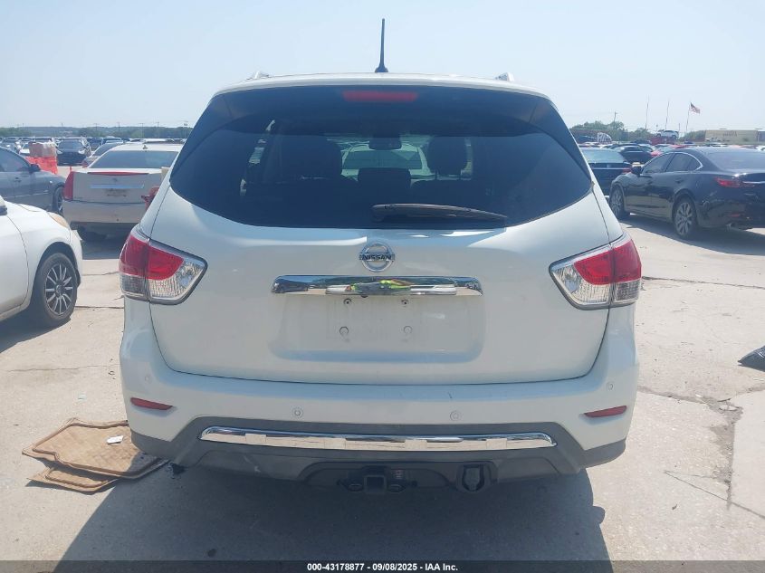 2015 Nissan Pathfinder Platinum VIN: 5N1AR2MN9FC607349 Lot: 43178877