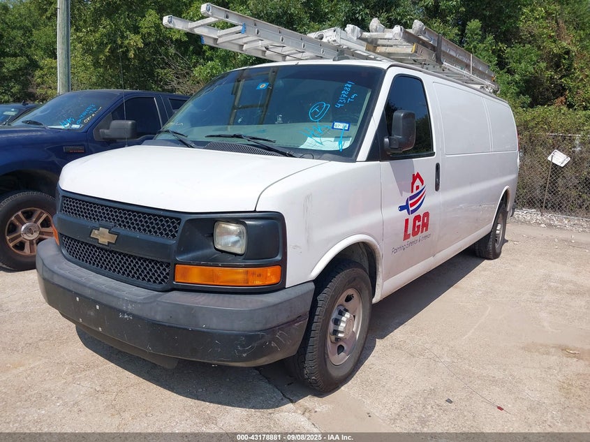 Vin: 1gcwgbff2g1277377, lot: 43673297, chevrolet express 2500 work van 20162