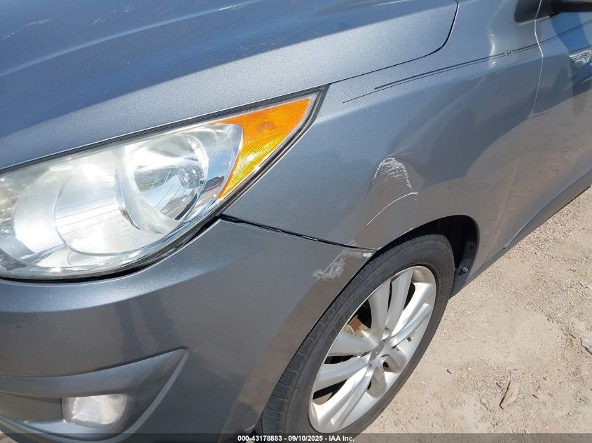 2012 Hyundai Tucson Limited VIN: KM8JU3AC5CU499521 Lot: 43178883