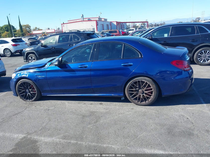 2018 MERCEDES-BENZ AMG C 63 S 55SWF8HB1JU236235