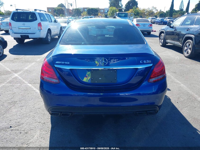 2018 MERCEDES-BENZ AMG C 63 S 55SWF8HB1JU236235