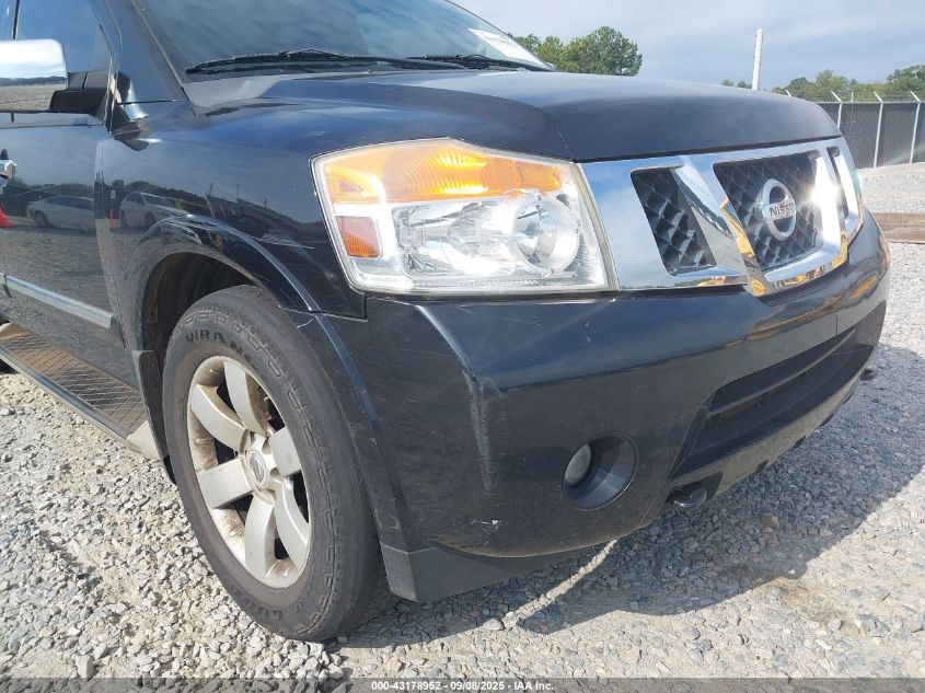 2010 Nissan Armada Titanium VIN: 5N1BA0ND0AN608991 Lot: 43178952