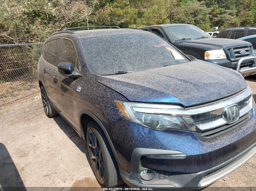 Vin: 5fnyf5h56kb043938, lot: 43673395, honda pilot ex-l 2019 img_1