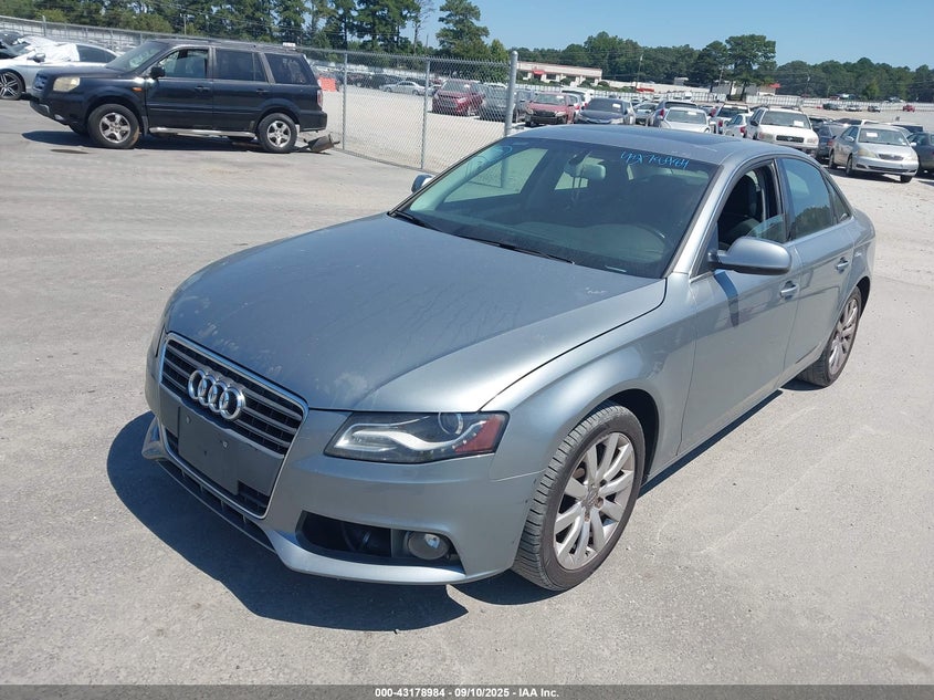 Vin: wauefbflxan007380, lot: 43673400, audi a4 2.0t premium 20102