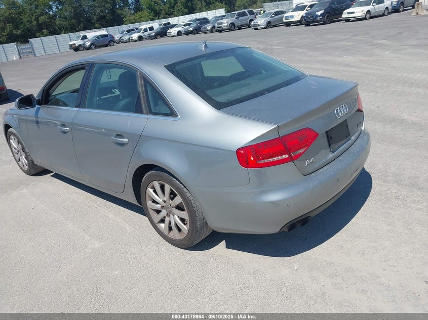 Vin: wauefbflxan007380, lot: 43673400, audi a4 2.0t premium 20103