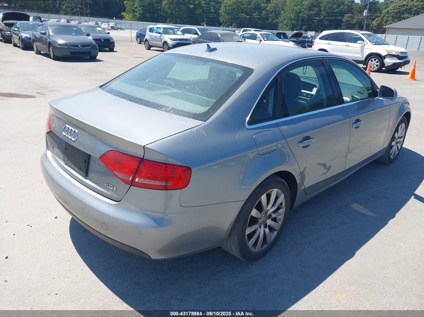 Vin: wauefbflxan007380, lot: 43673400, audi a4 2.0t premium 20104