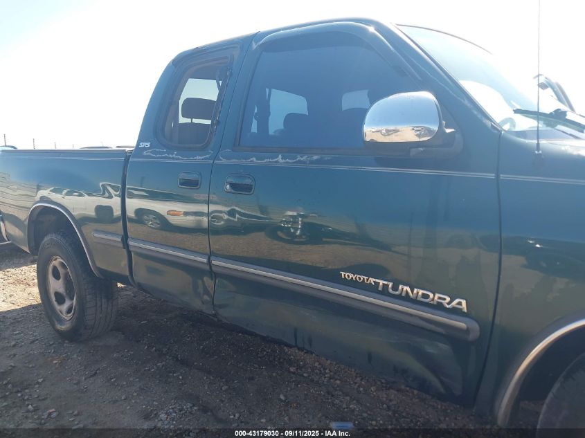 2002 Toyota Tundra Sr5 V8 VIN: 5TBRT34182S238657 Lot: 43179030