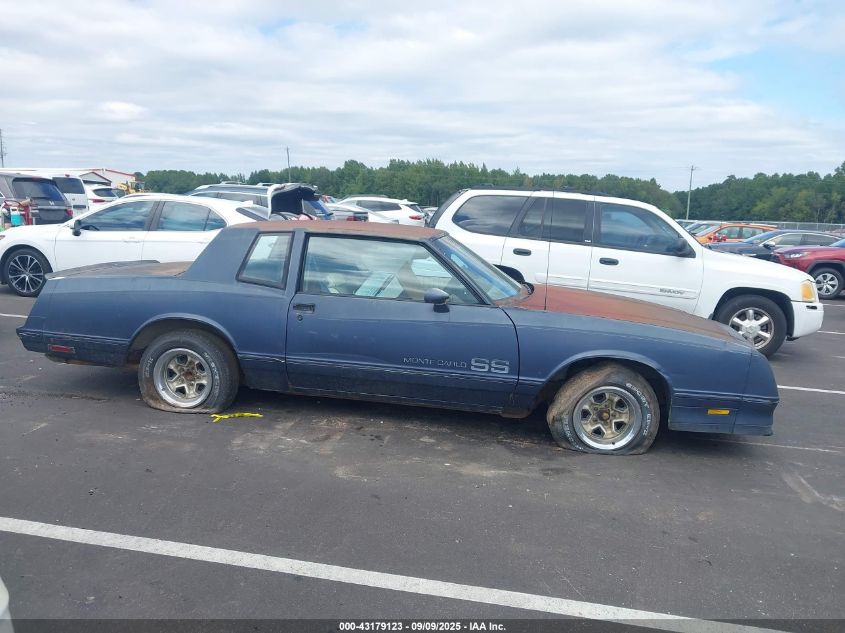 1983 Chevrolet Monte Carlo VIN: 1G1AZ3773DR178154 Lot: 43179123