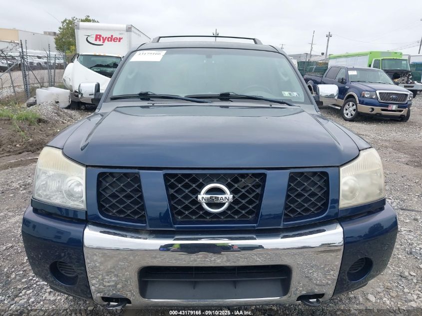 2006 Nissan Armada Se VIN: 5N1AA08BX6N734045 Lot: 43179166
