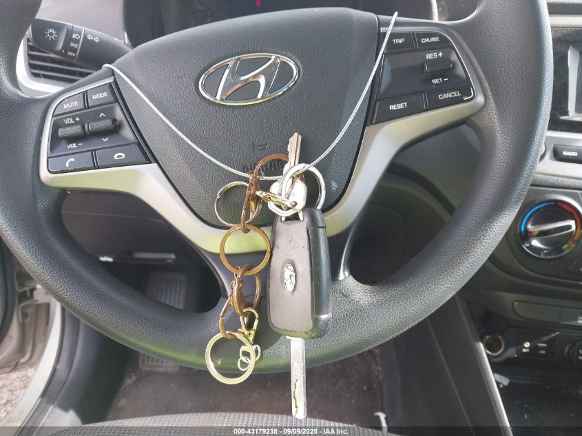 2018 Hyundai Accent Se VIN: 3KPC24A37JE026031 Lot: 43179238