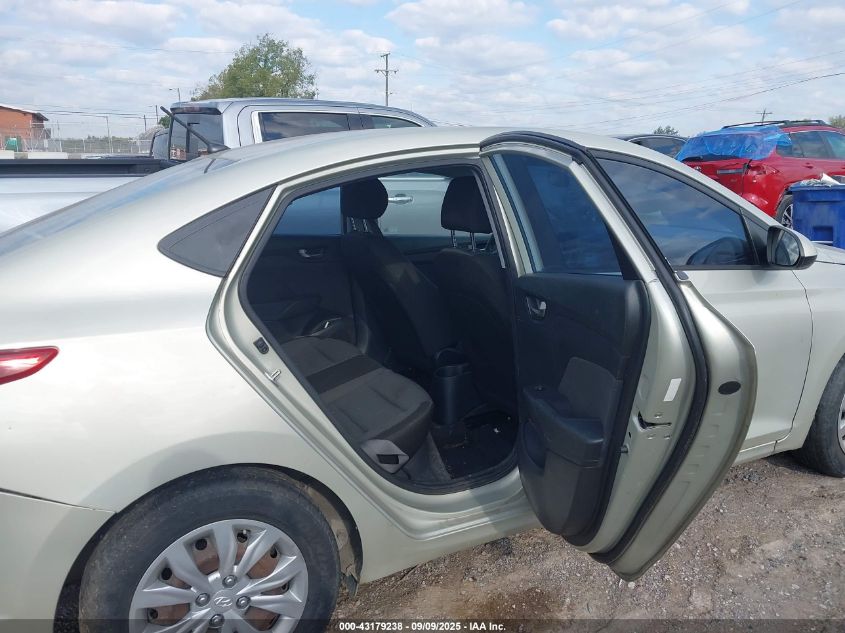 2018 Hyundai Accent Se VIN: 3KPC24A37JE026031 Lot: 43179238