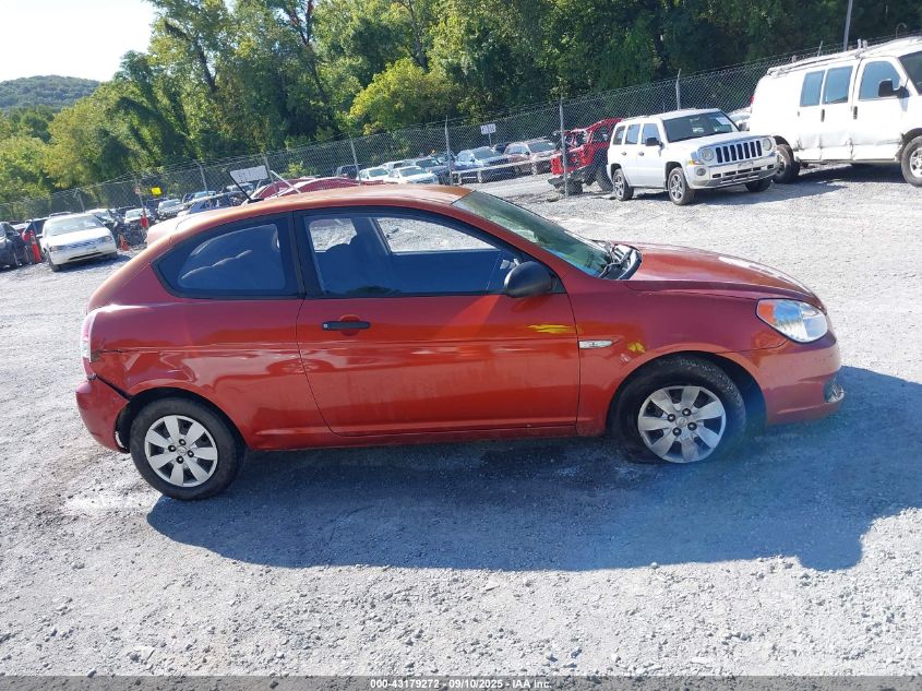 2008 Hyundai Accent Gs VIN: KMHCM36C58U102091 Lot: 43179272